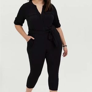 Torrid size 2 Harper Studio Knit Jumpsuit